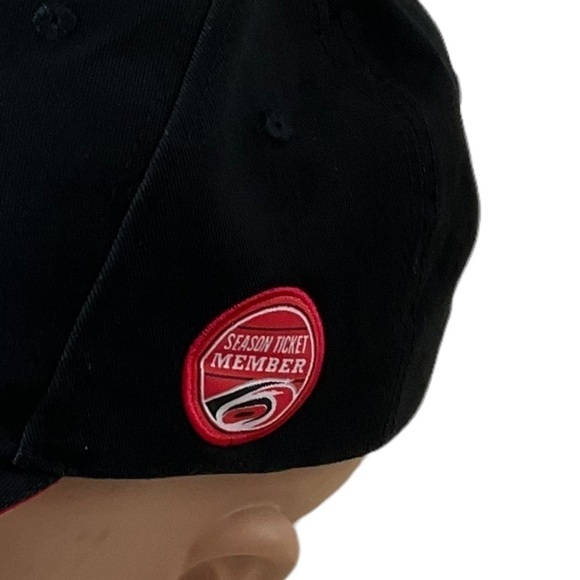 Carolina Hurricanes Hockey Season Ticket Members Hat Melonwear 100% cotton Canes - Picture 5 of 9